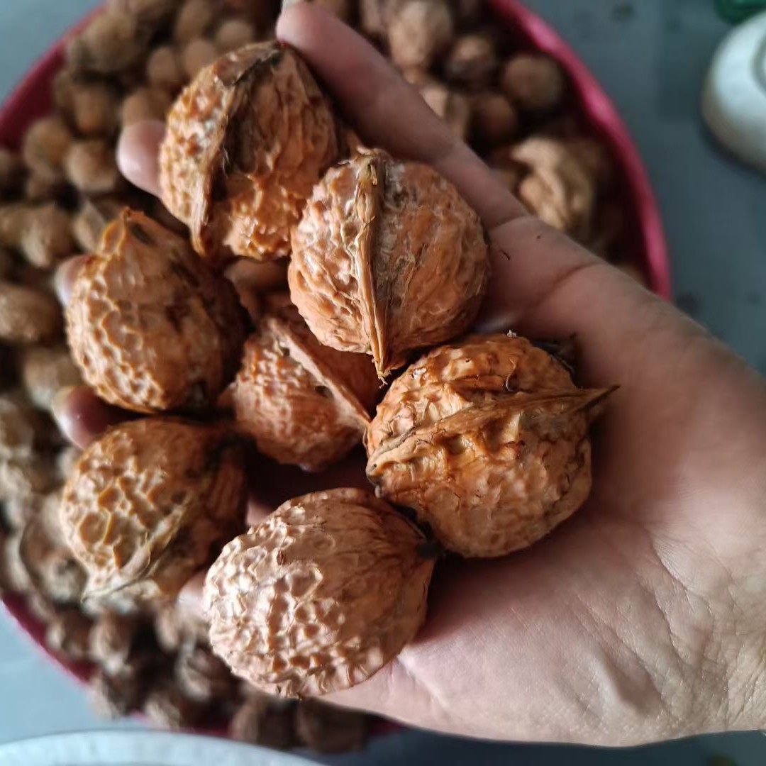 云南新鲜现利的老树薄皮核桃营养美味