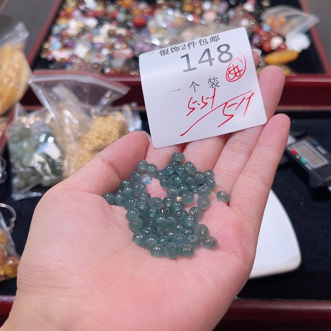 未镶嵌水晶珠宝半成品148 。        