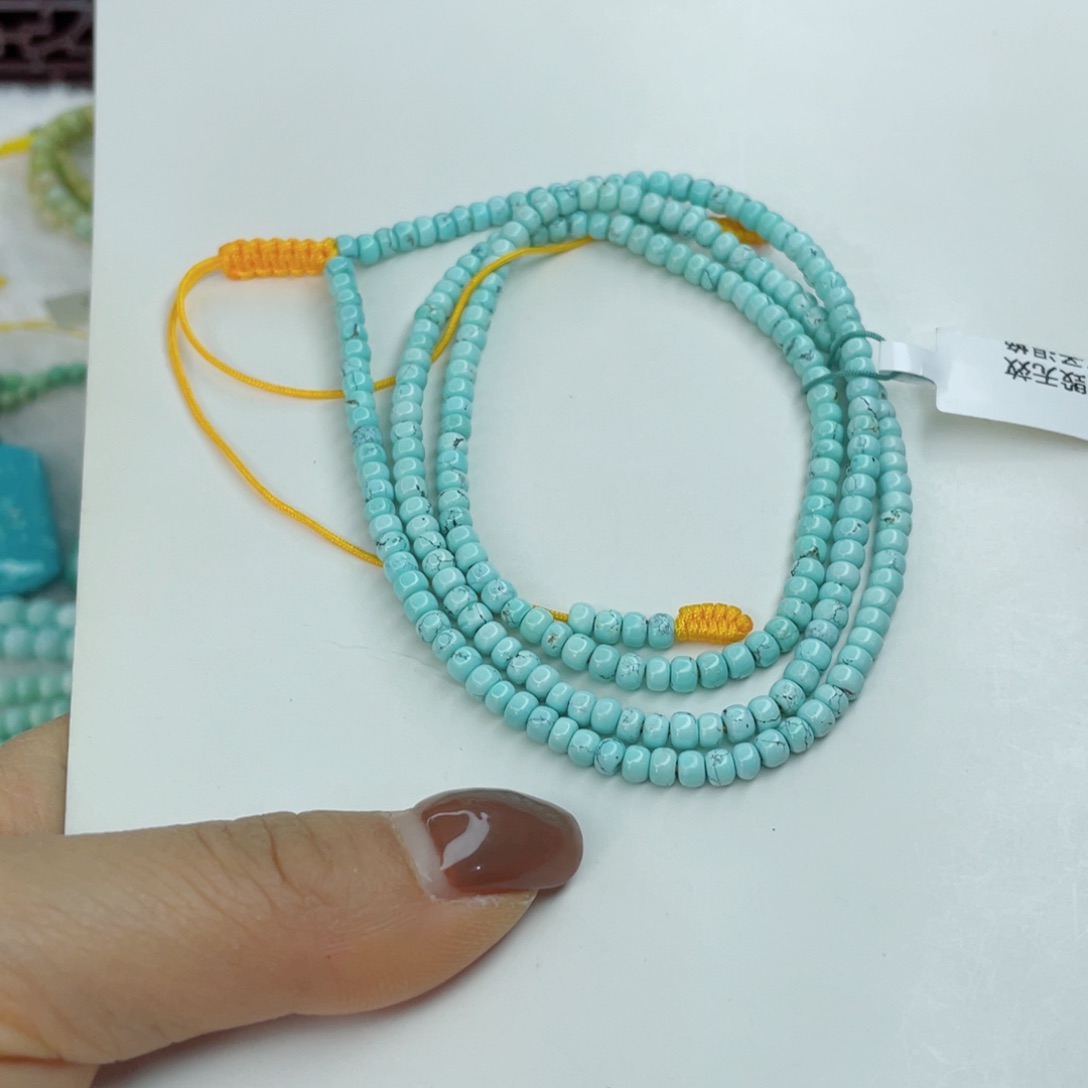 绿松石颈饰未镶嵌我****