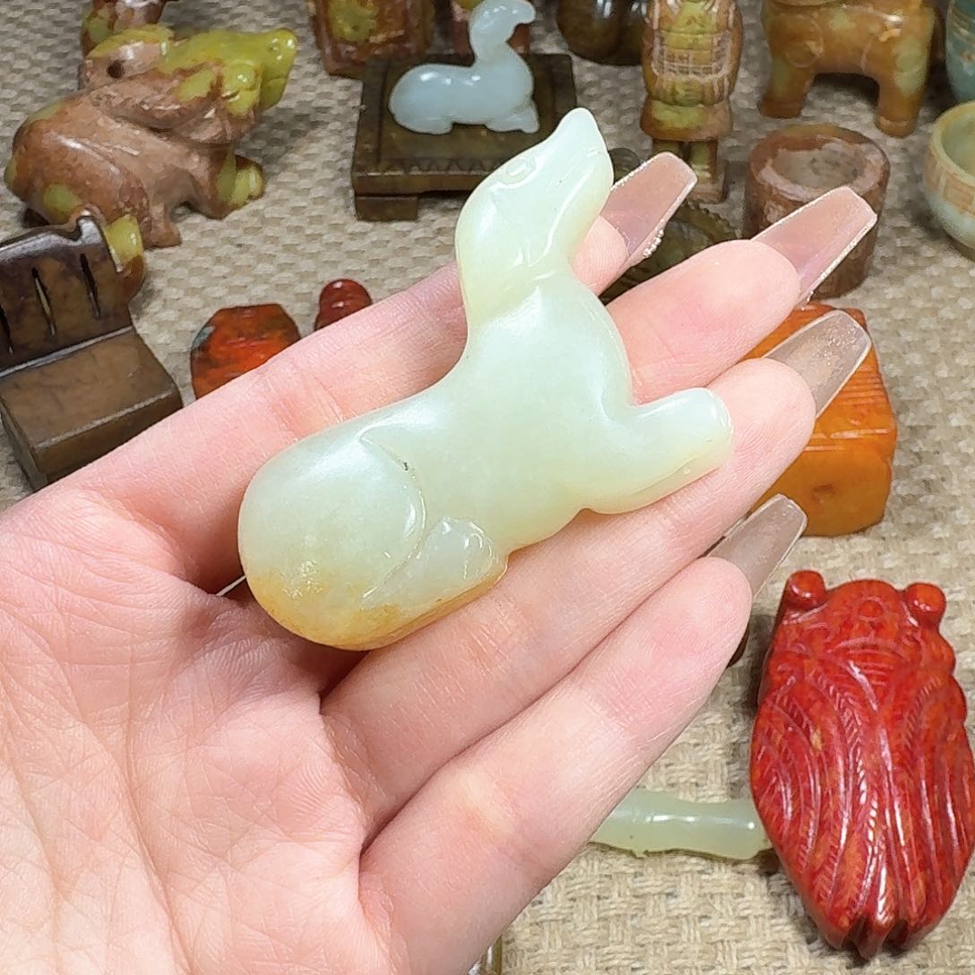白玉菩提吊坠挂件