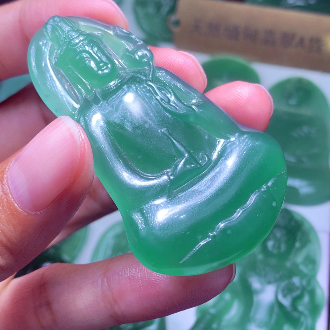 人***己定制翡翠未镶嵌天然