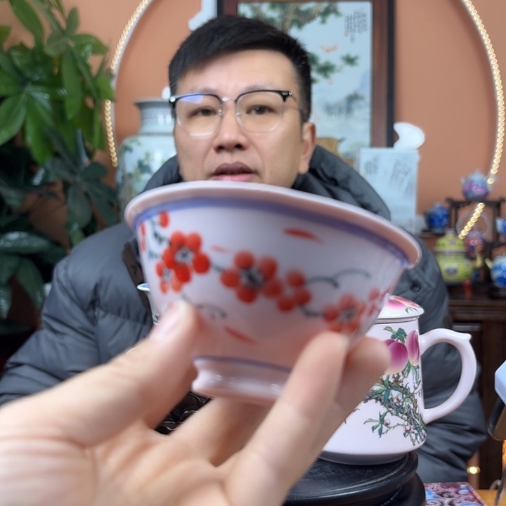 摆件陶景德镇陶瓷手工制作