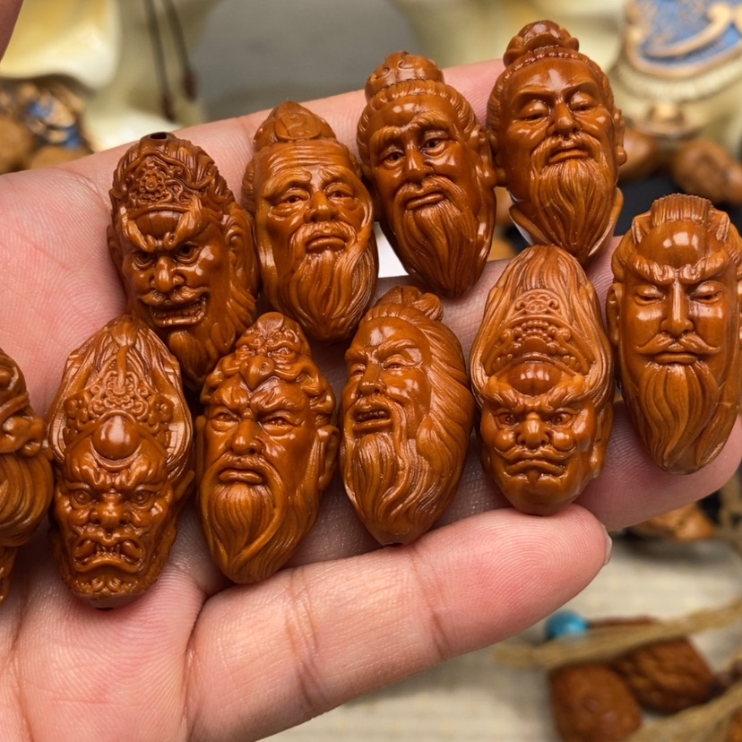 【闪购商品】橄榄核吊坠橄榄手工雕刻工艺