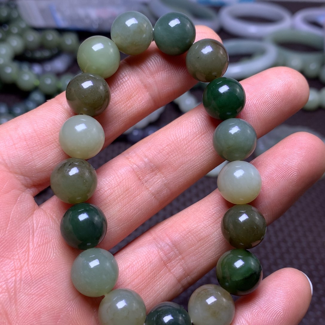 未镶嵌手串和田玉