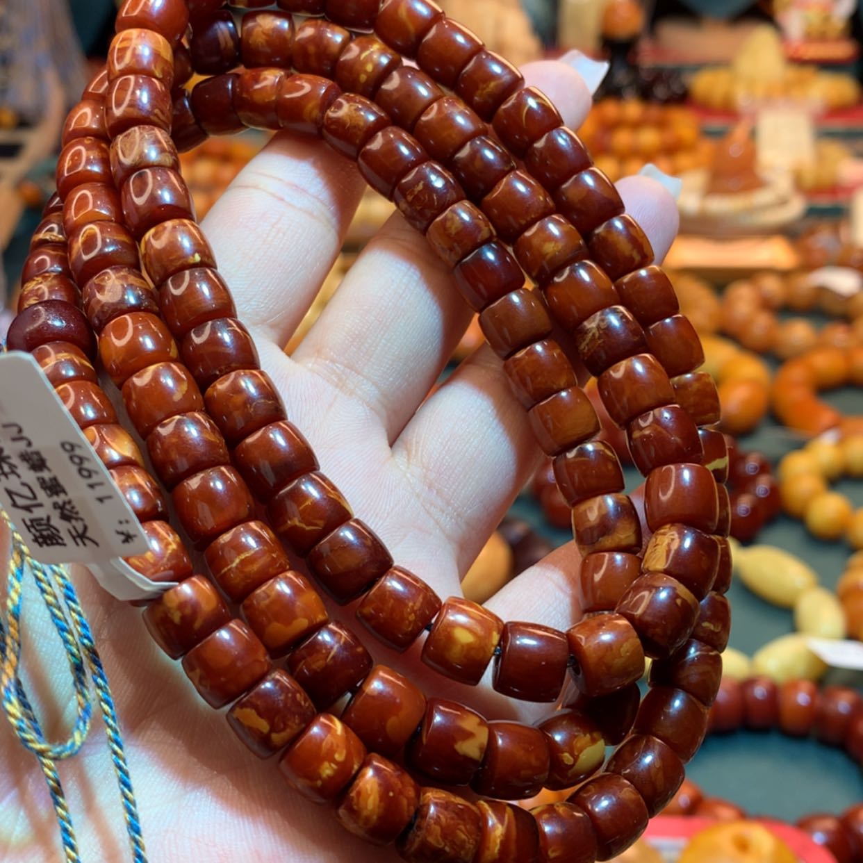 【闪购商品】蜜蜡手链未镶嵌蜜蜡手链