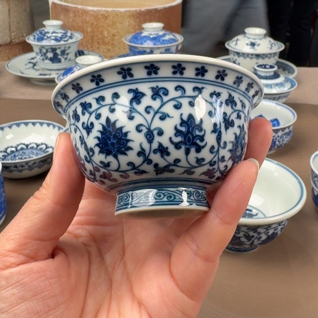 杯l**n景德镇陶瓷手工手绘