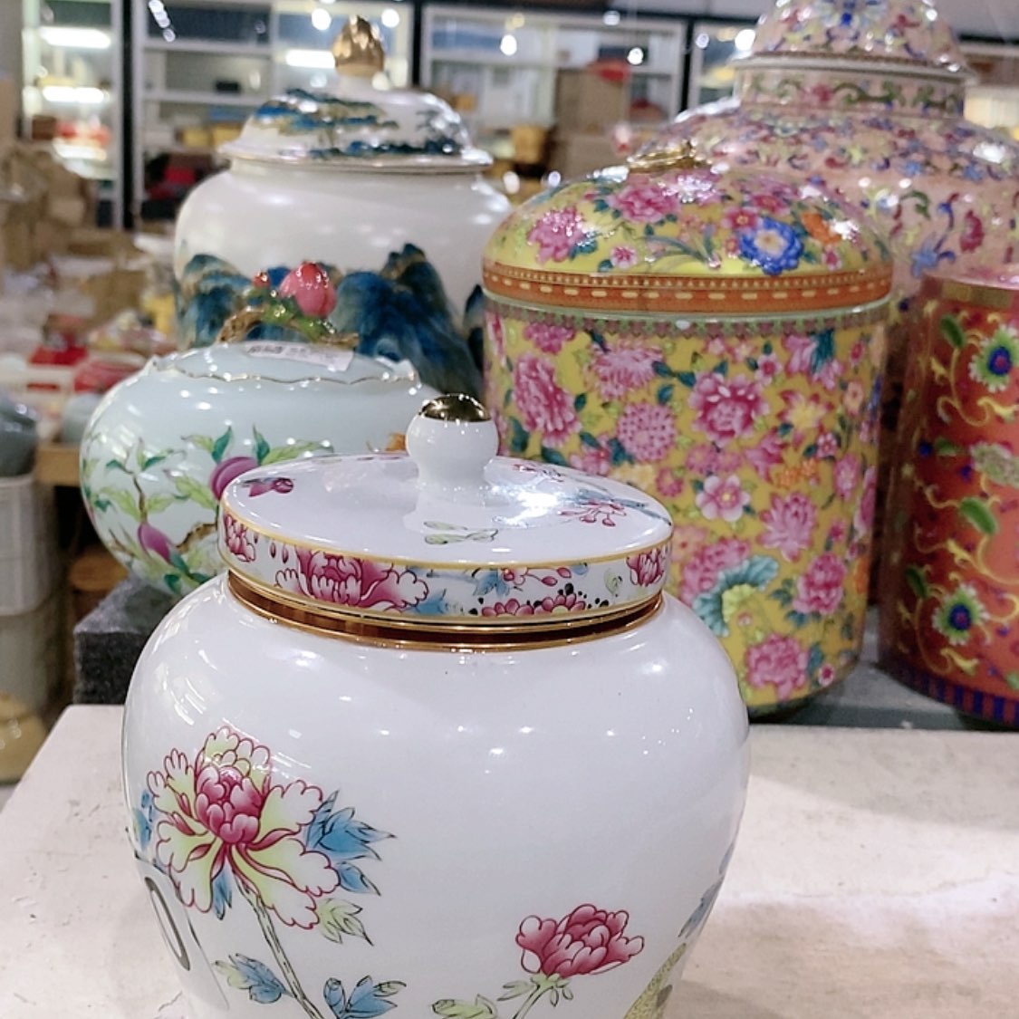 【闪购商品】瓷片陶瓷罐密封罐陶瓷罐