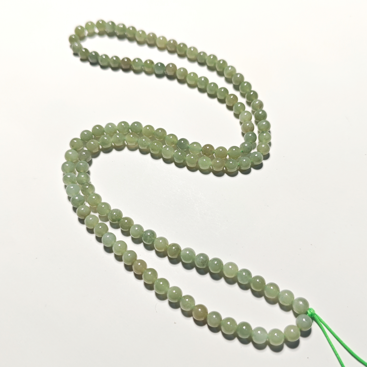 和田玉项链108颗卡6mm左右时尚款式（多样性发其一）