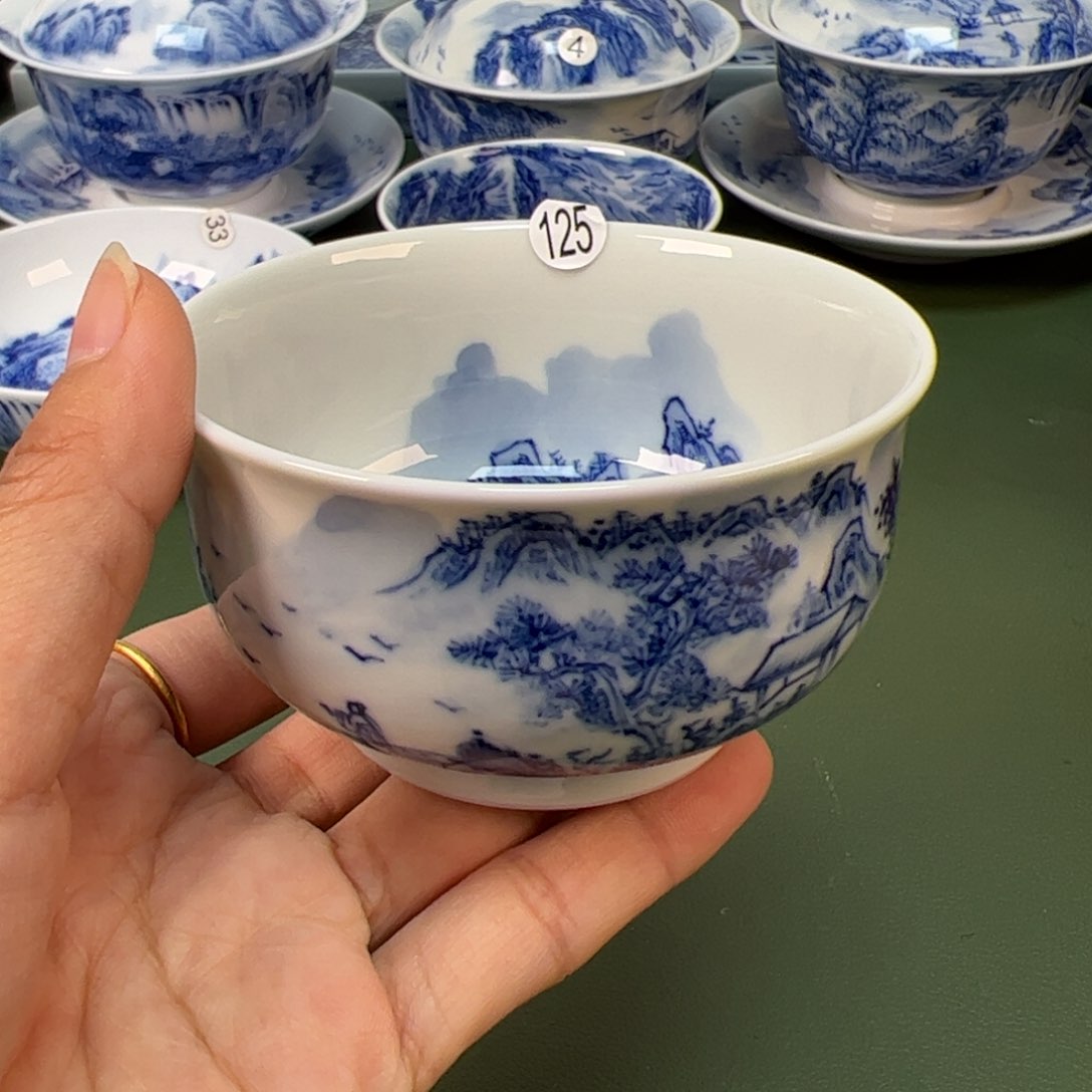 木木景德镇纯手绘茶具125