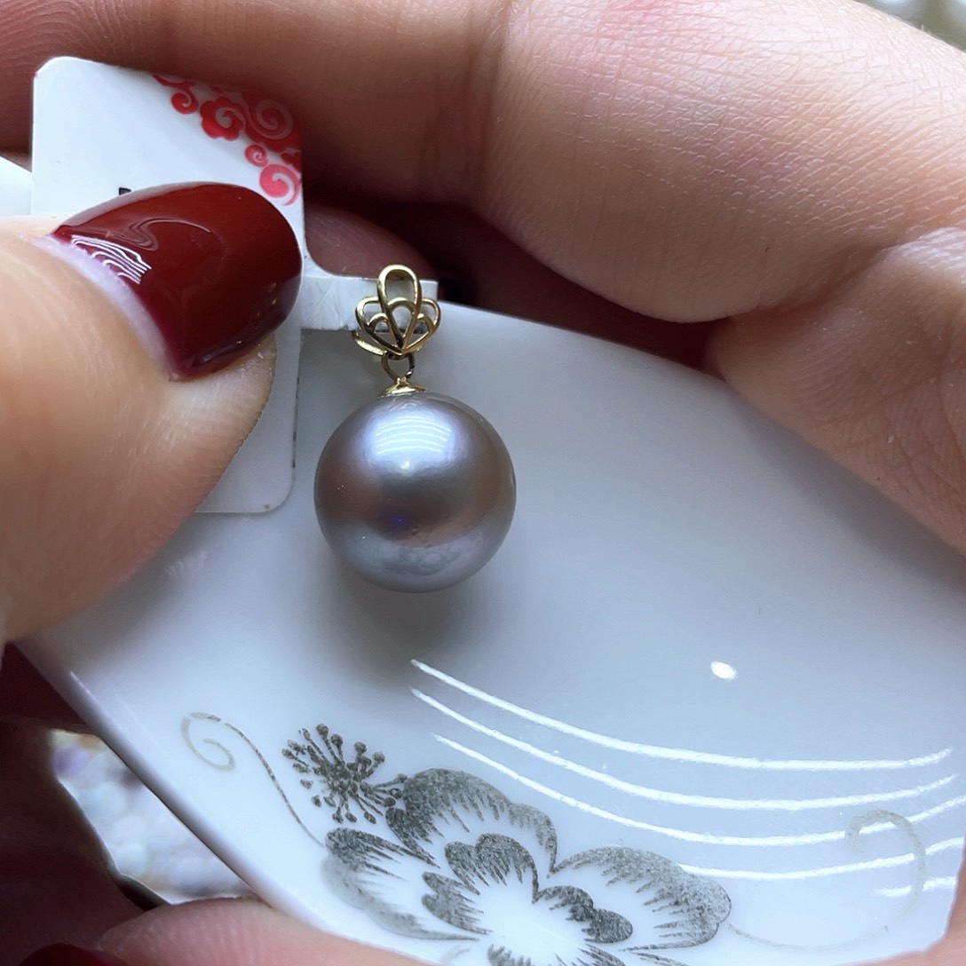 海水珍珠颈饰18K金镶嵌