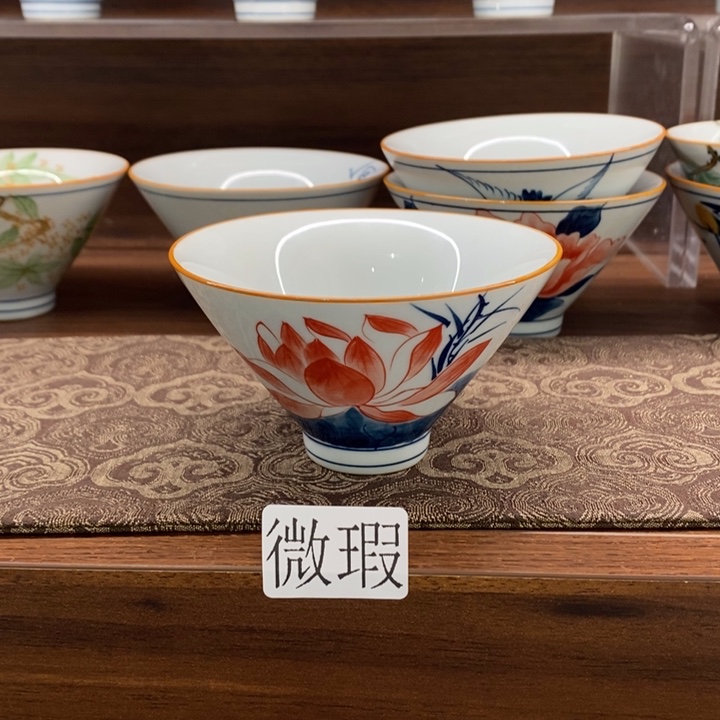 釉下老陶泥手工绘制