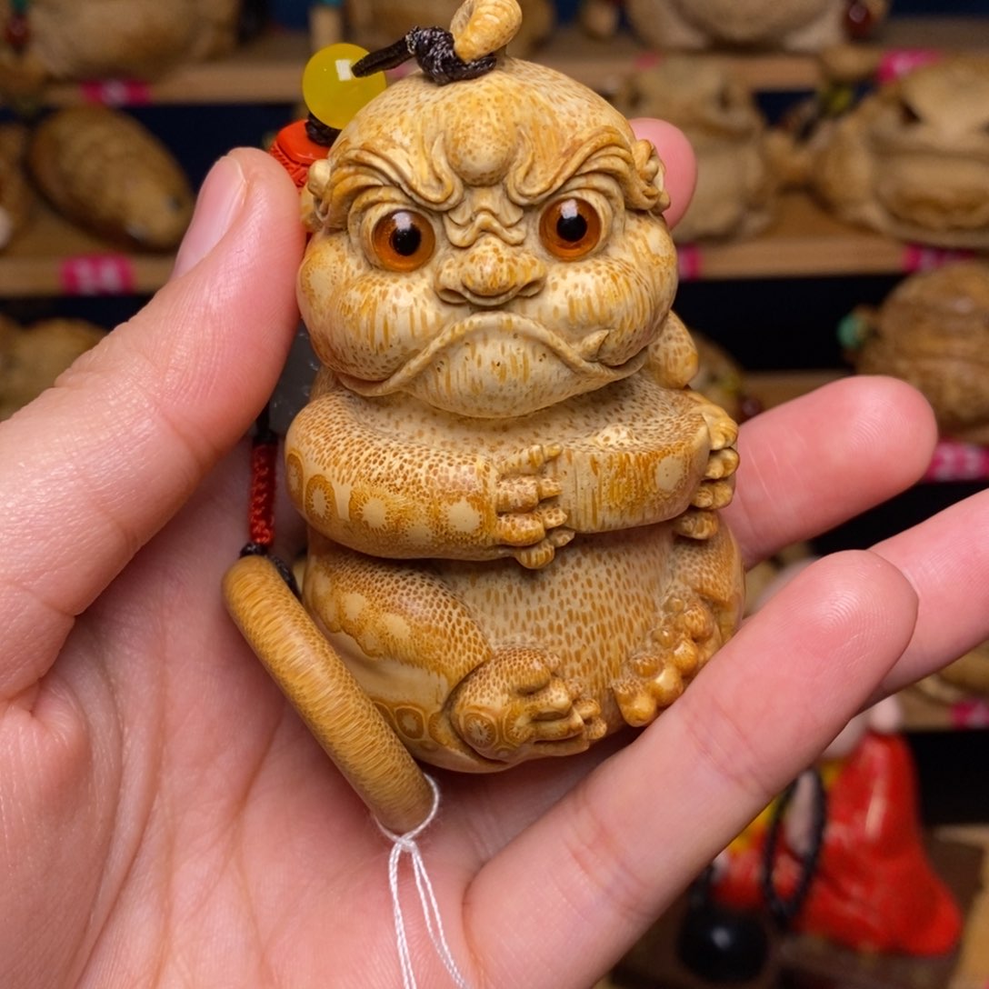 竹瑞兽貔貅张念超精工制作