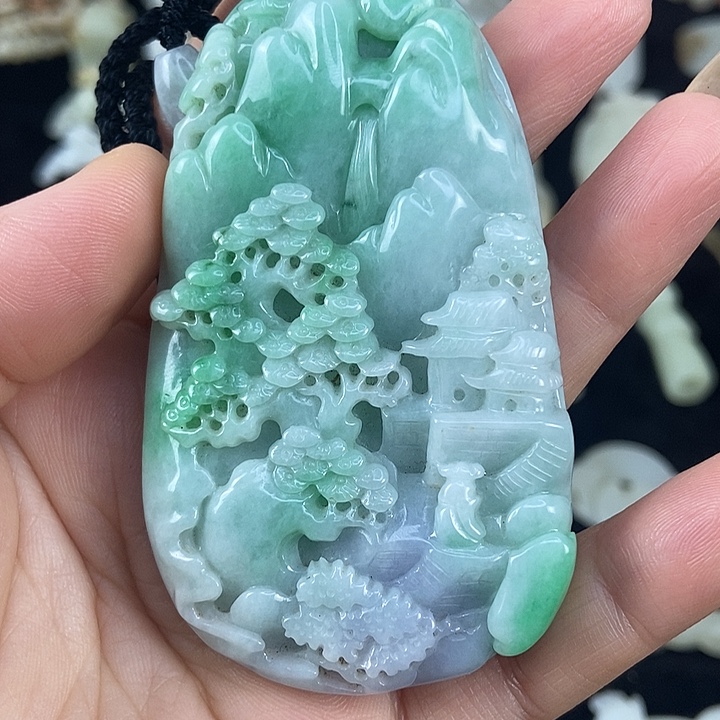 0***1翡翠未镶嵌挂件挂件11111111