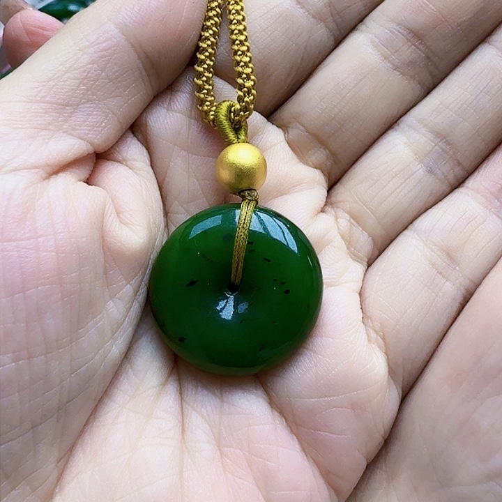 和田玉（碧玉）挂坠未镶嵌
