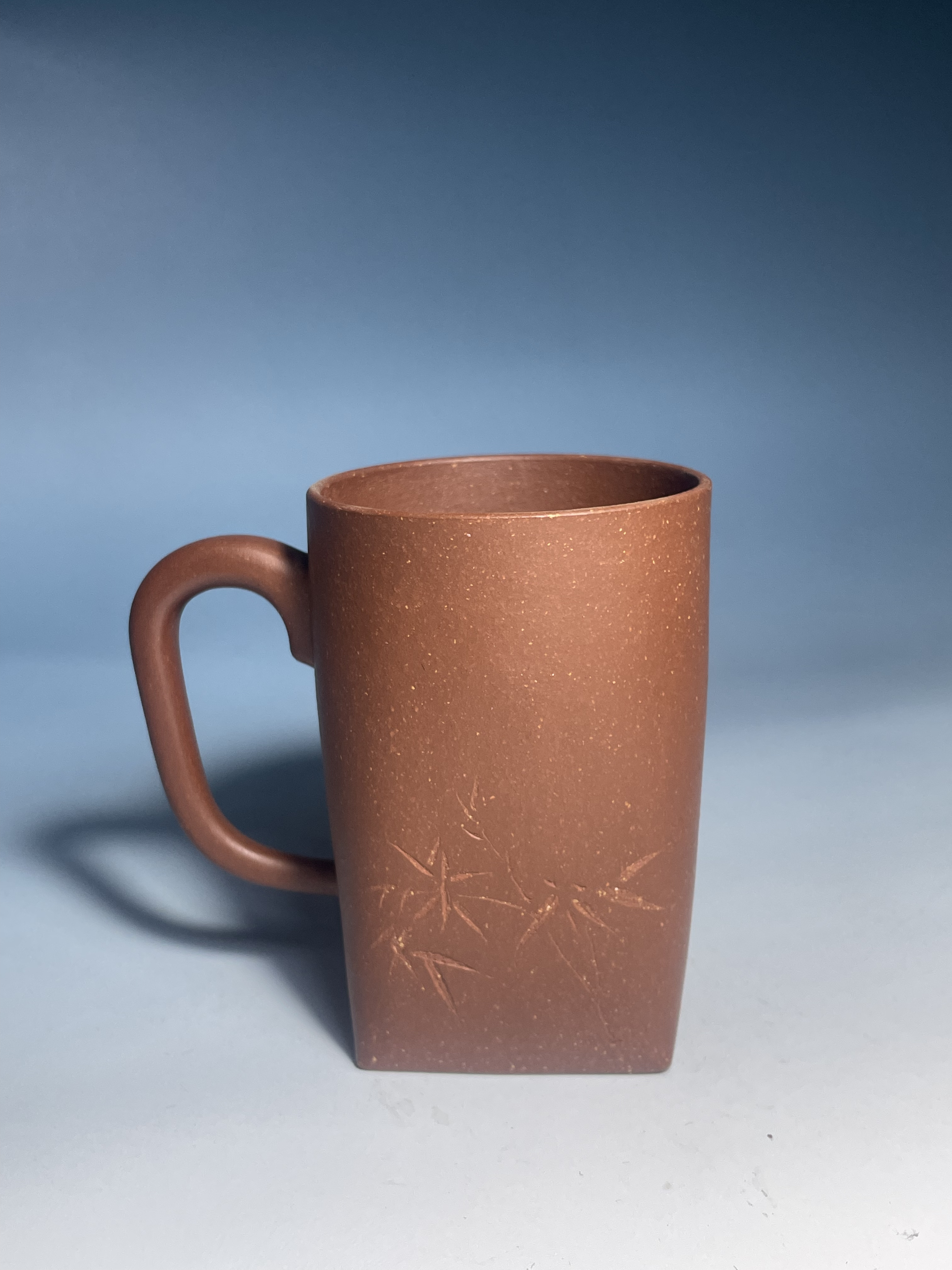 宜兴紫砂杯 高级工艺美术师 詹黎明 全手工制、容量约120cc