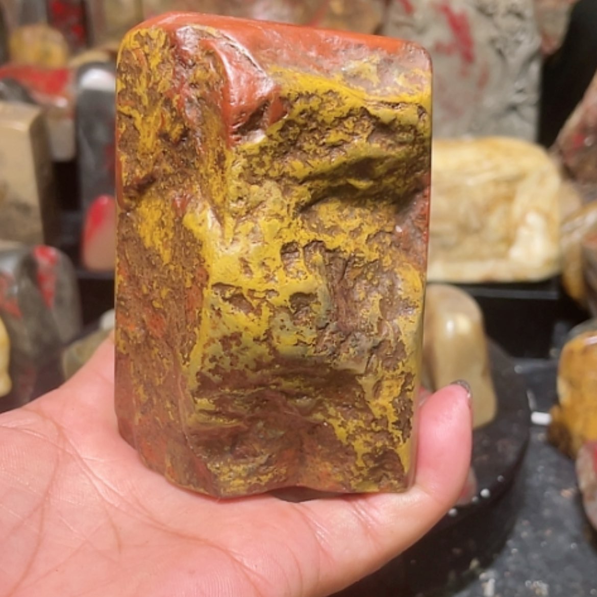 【闪购商品】昌化石用**润昌化硃砂田章