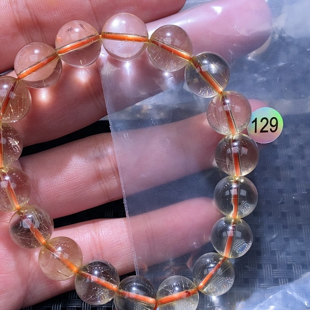 肆***堂手链发晶未镶嵌天然水晶