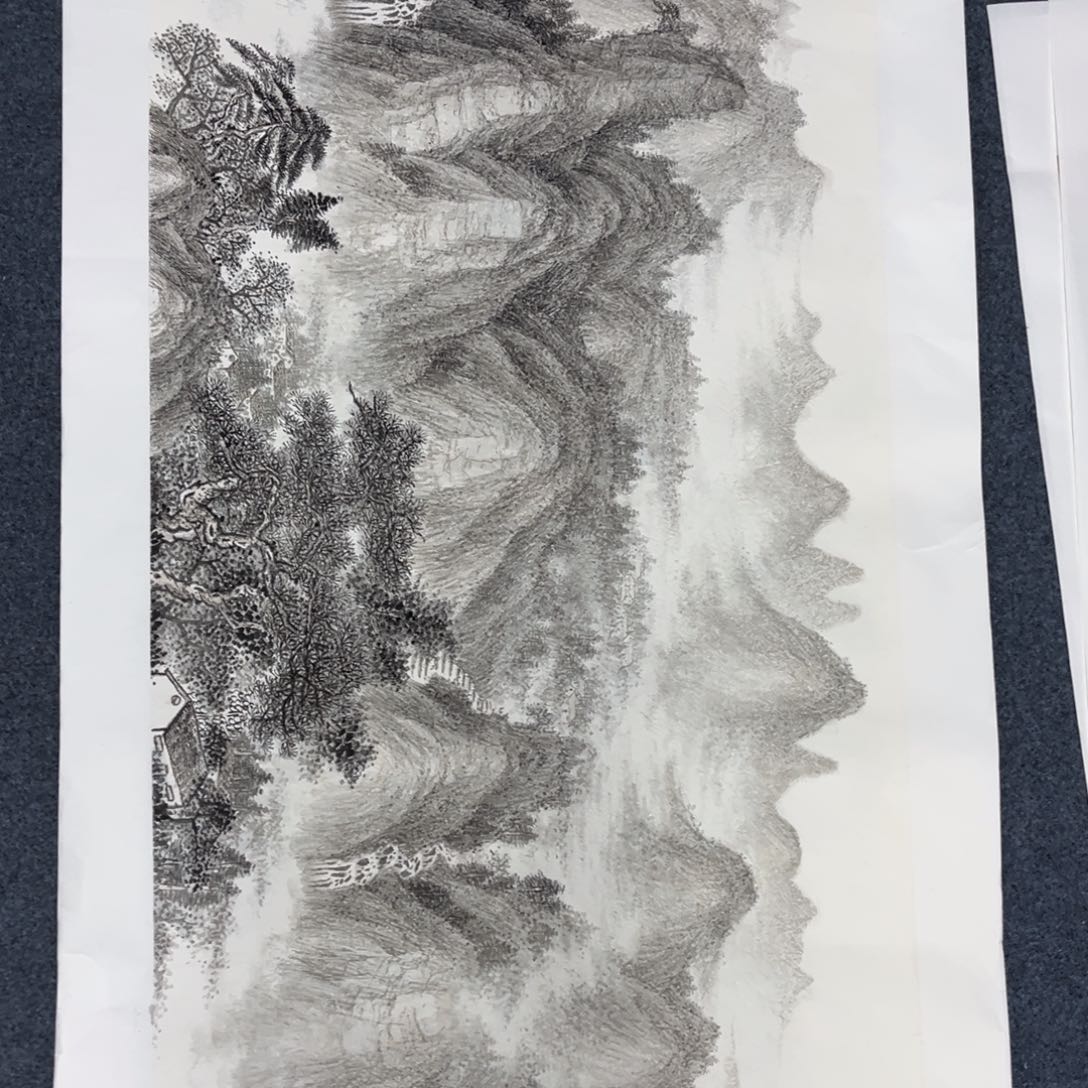 国画手绘画作品和绘画