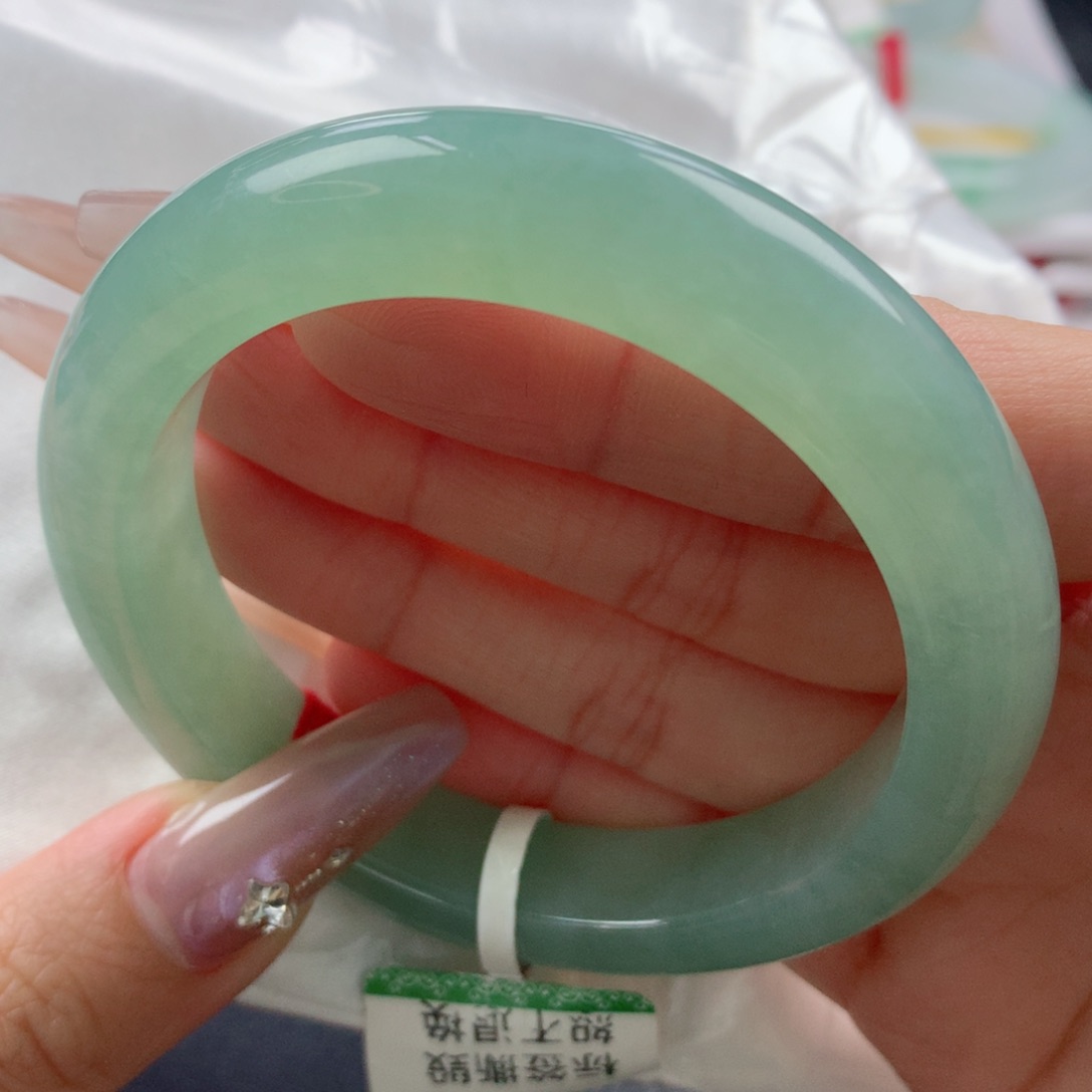 未镶嵌手镯翡翠缅甸天然翡翠A货55