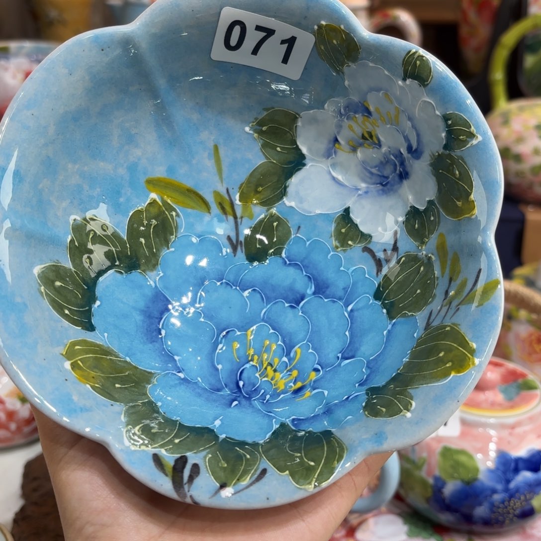 景德镇手绘高温釉下彩陶瓷茶具