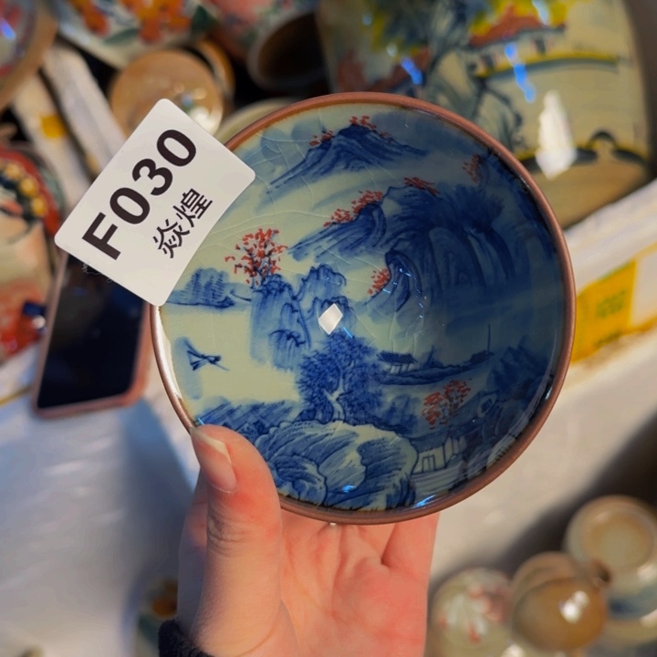 瓷片景德镇陶瓷手工手绘