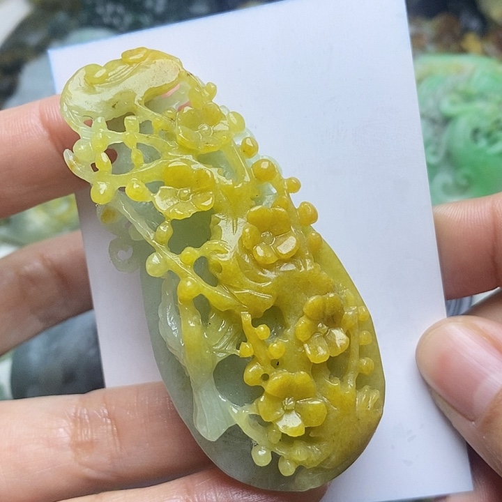 定制翡翠未镶嵌毛货