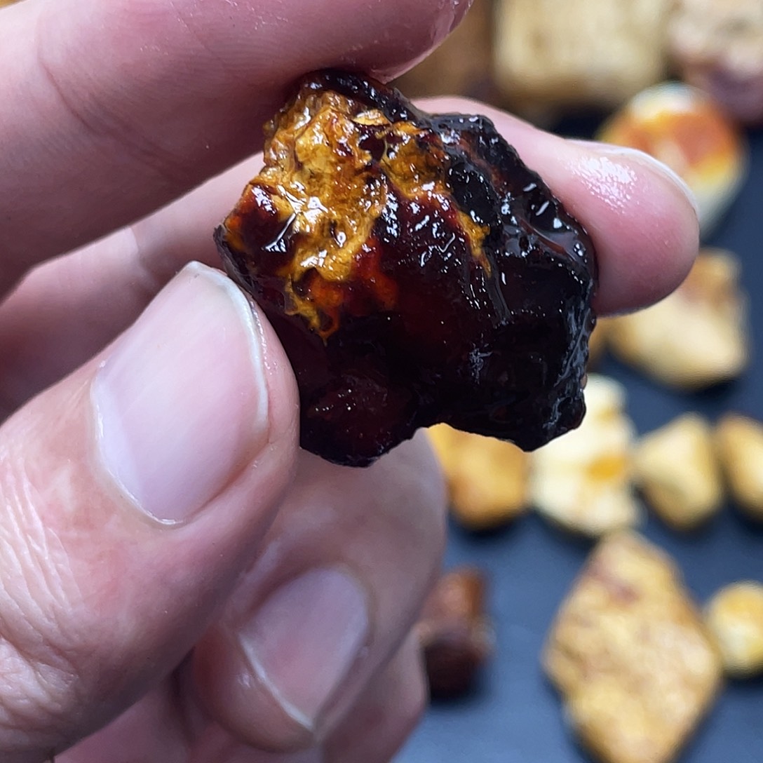 未镶嵌定制琥珀定制