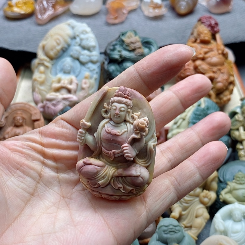 【闪购商品】未镶嵌吊坠定制石英质玉