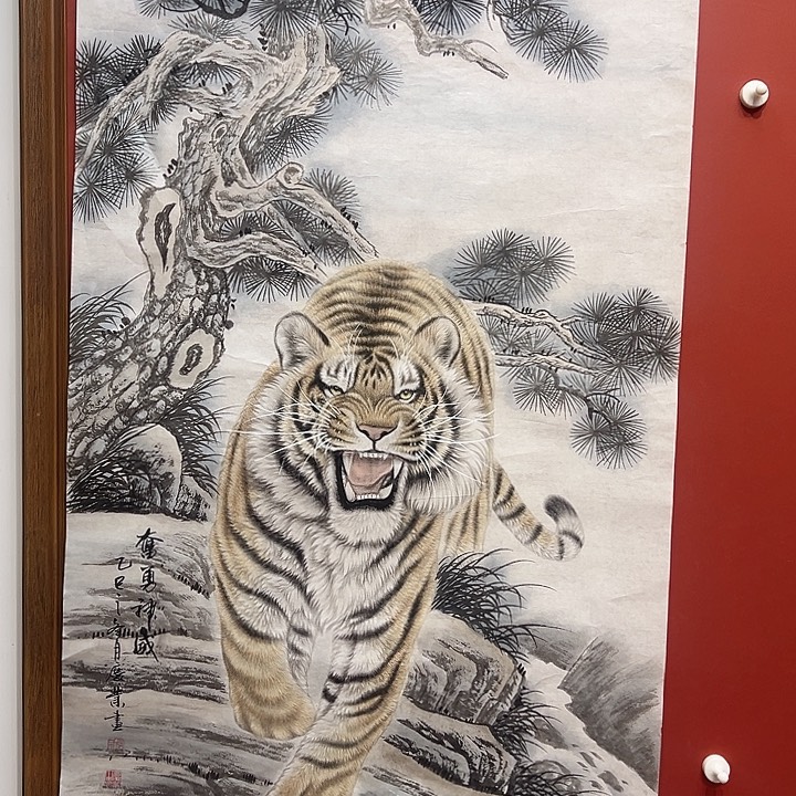 国画赵庆业老师国画作品月 