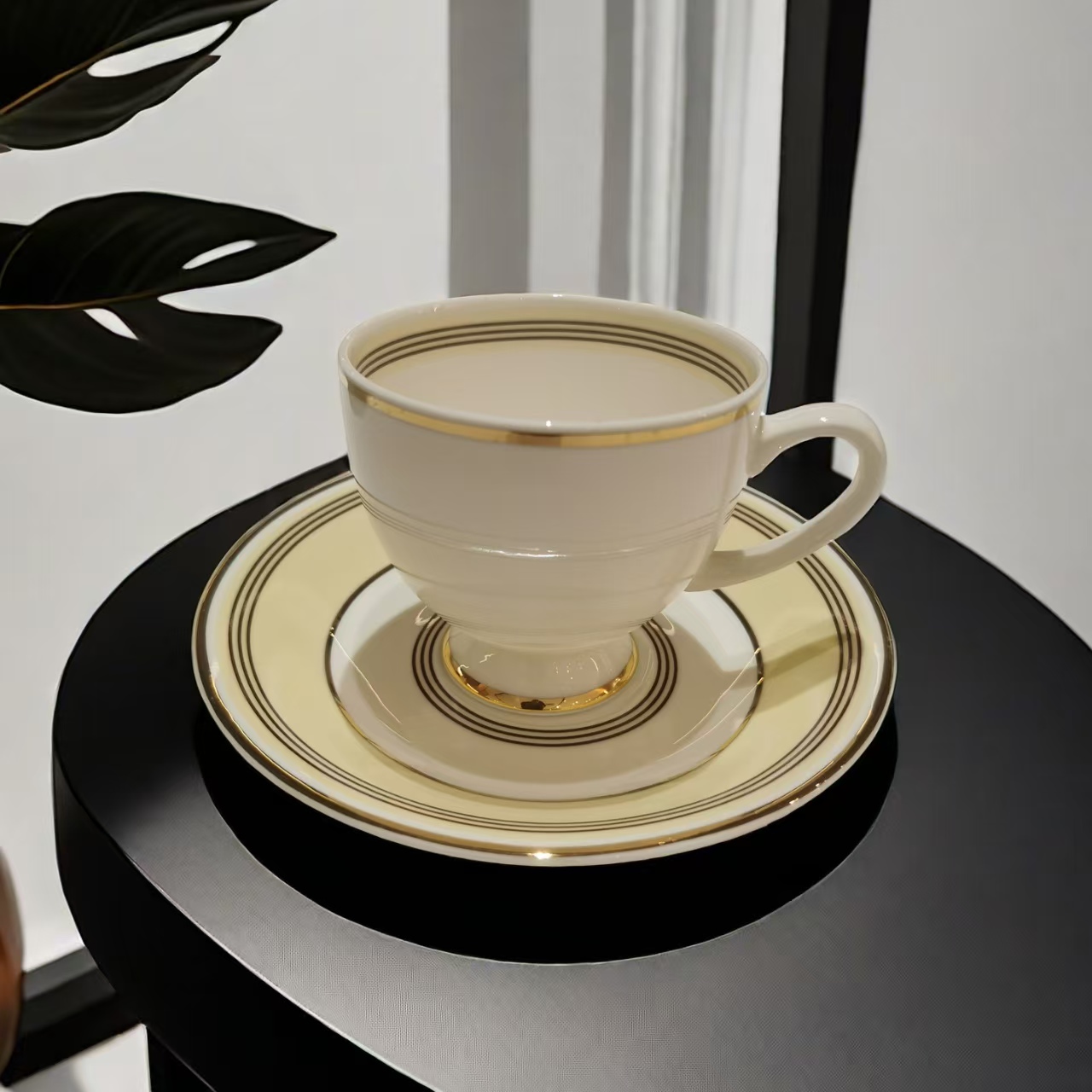 硕果杯碟咖啡杯骨瓷杯