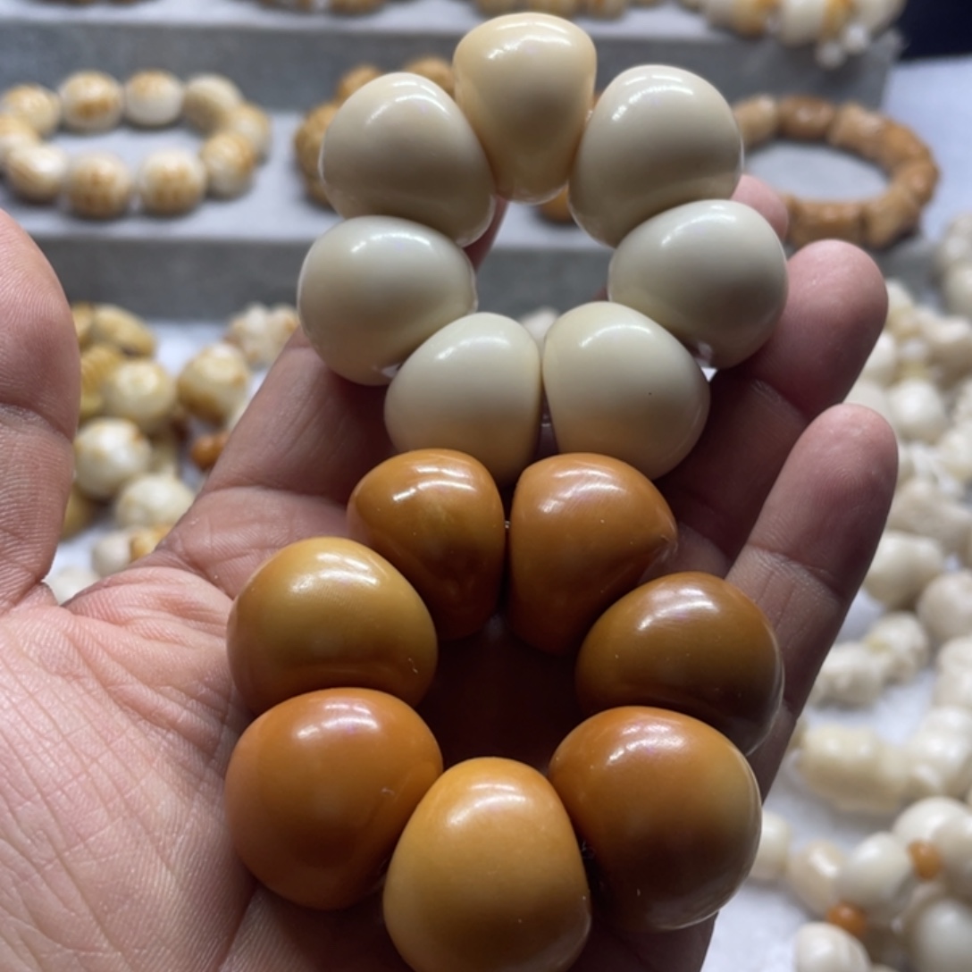 吊坠菩提根/象牙果微瑕象牙果山竹手捻卡24