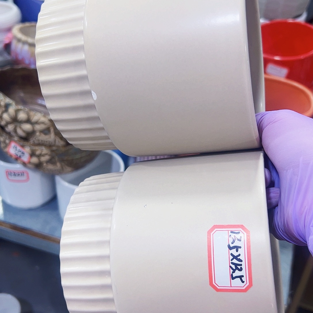 有孔外贸尾单陶瓷花盆凑单10米包邮