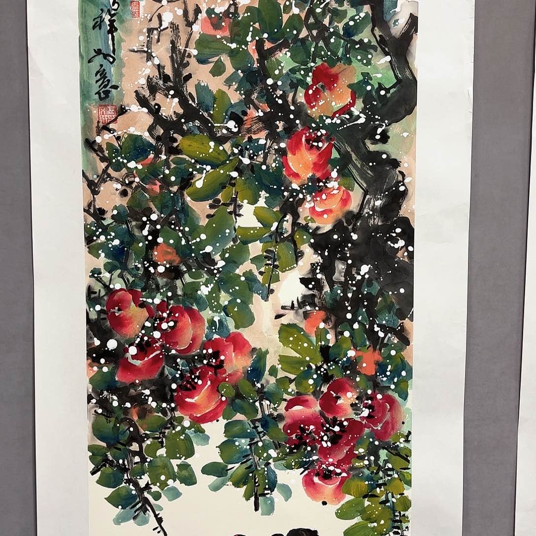 国画国画纯手绘作品请放心去藏