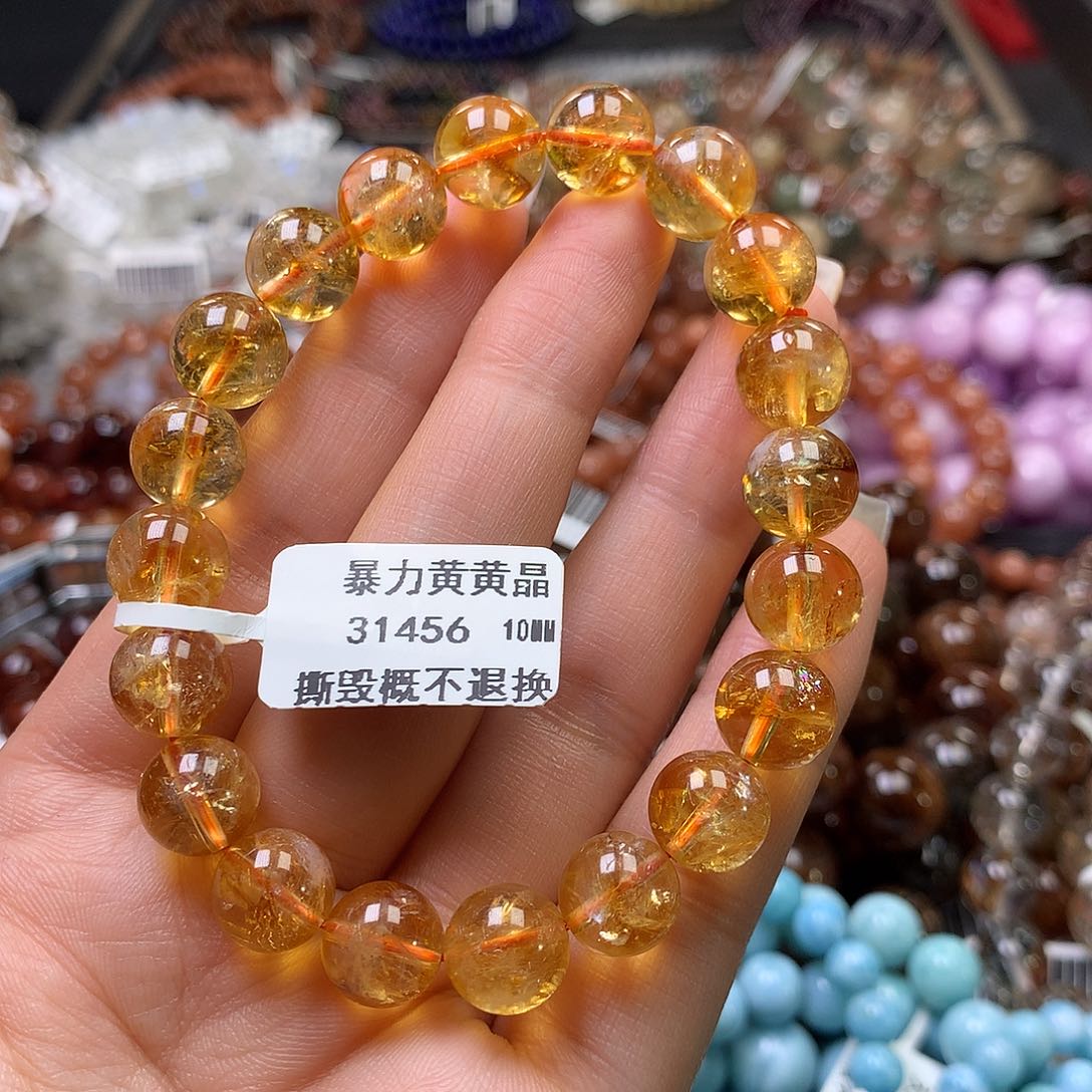 水晶手链未镶嵌，
