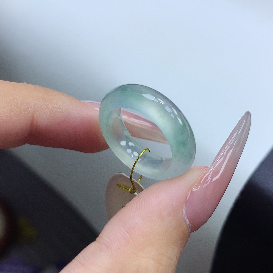 翡翠戒指未镶嵌910圈