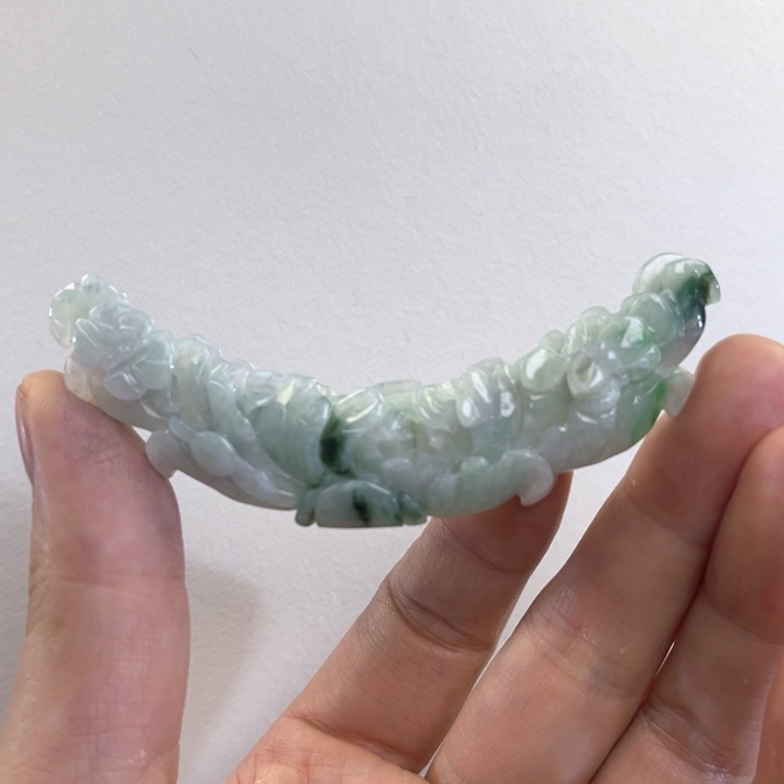 翡翠吊坠(赠链)未镶嵌代编织