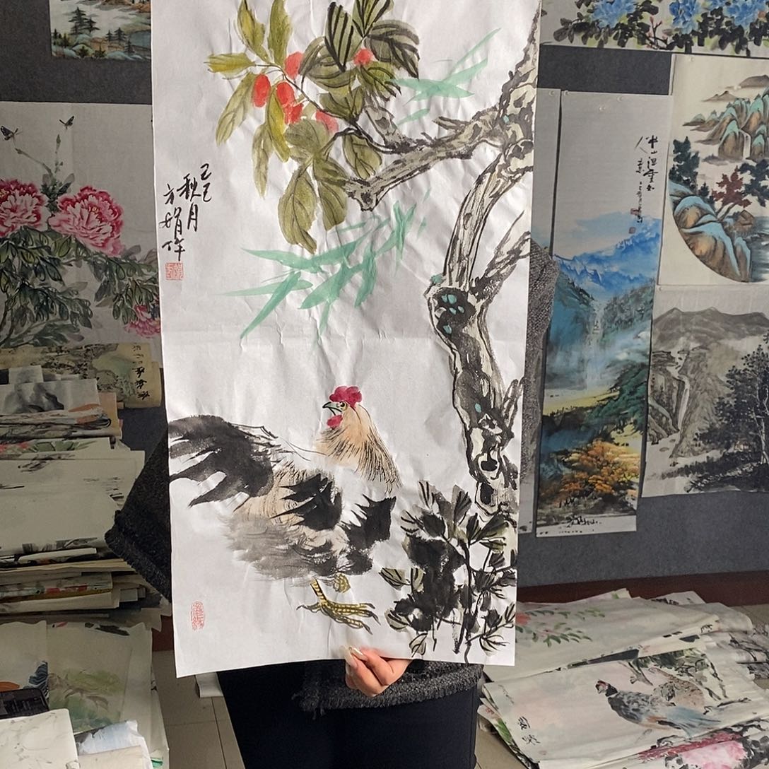 国画纯手写手绘作品98