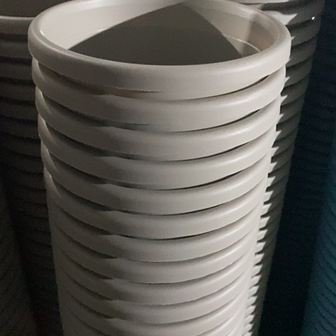 树脂四季3号微瑕灰白无托10个