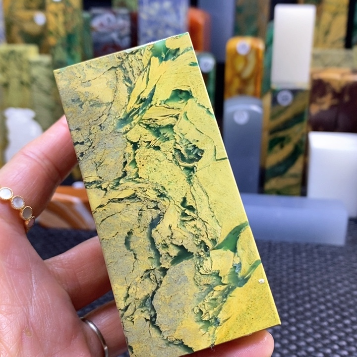 青田石人***天青田石印章石