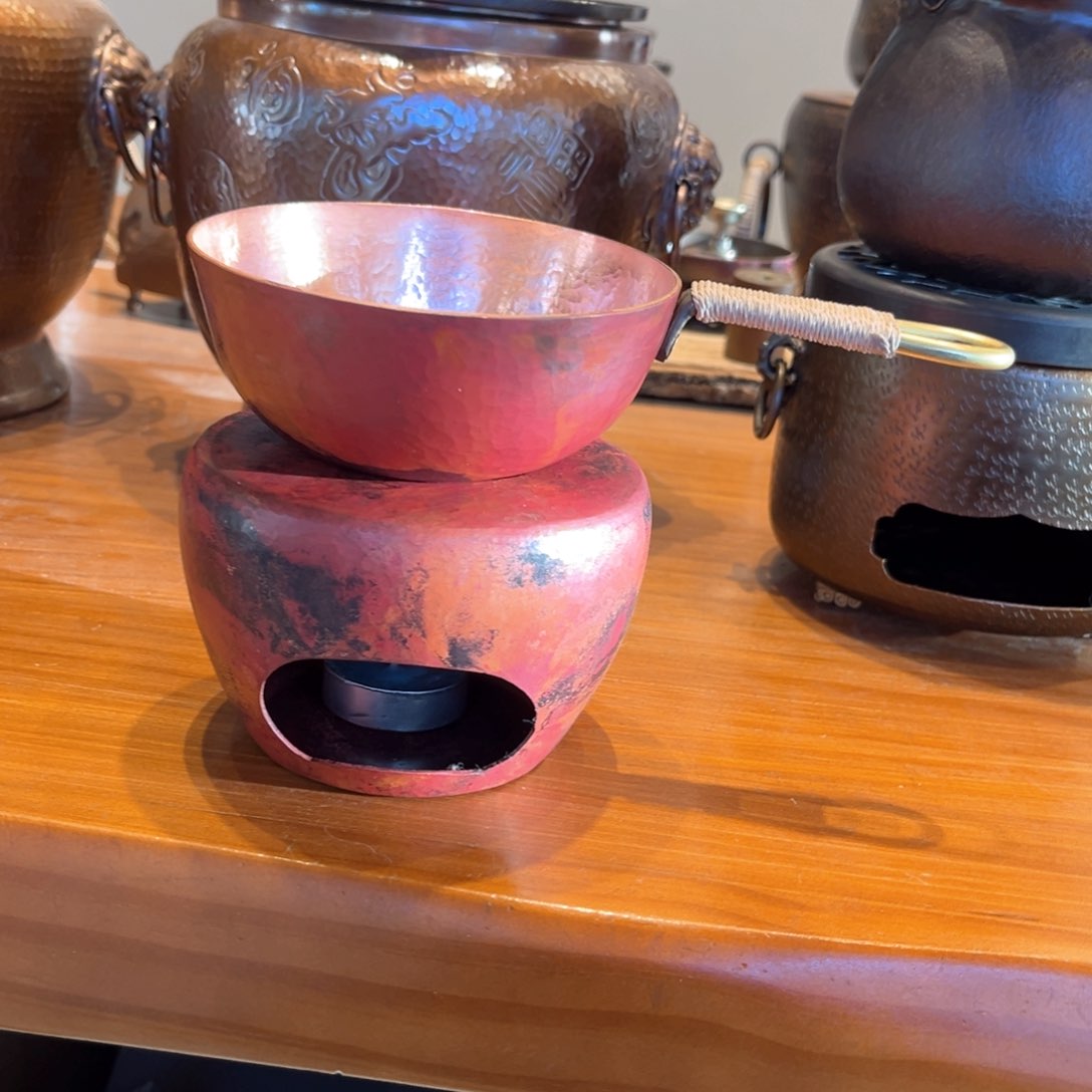 一套酒精炉➕炒茶器