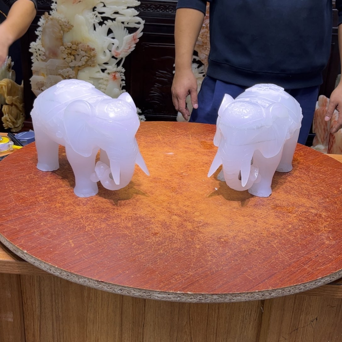 古***月石材玉石吊坠项链
