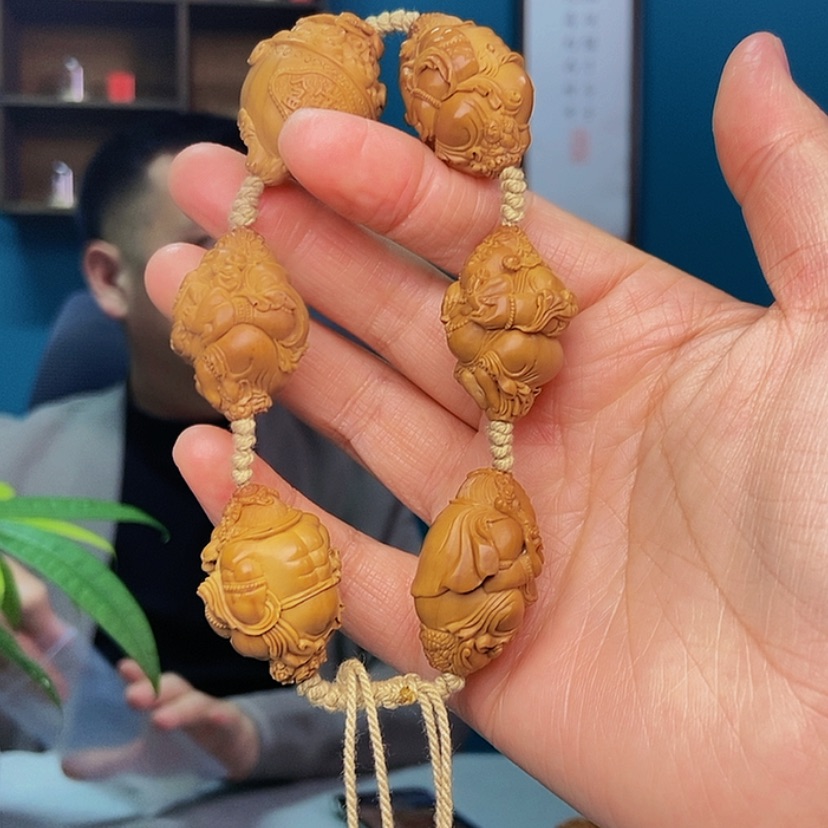 【闪购商品】橄榄核手串/手链五色财神6666666666666666
