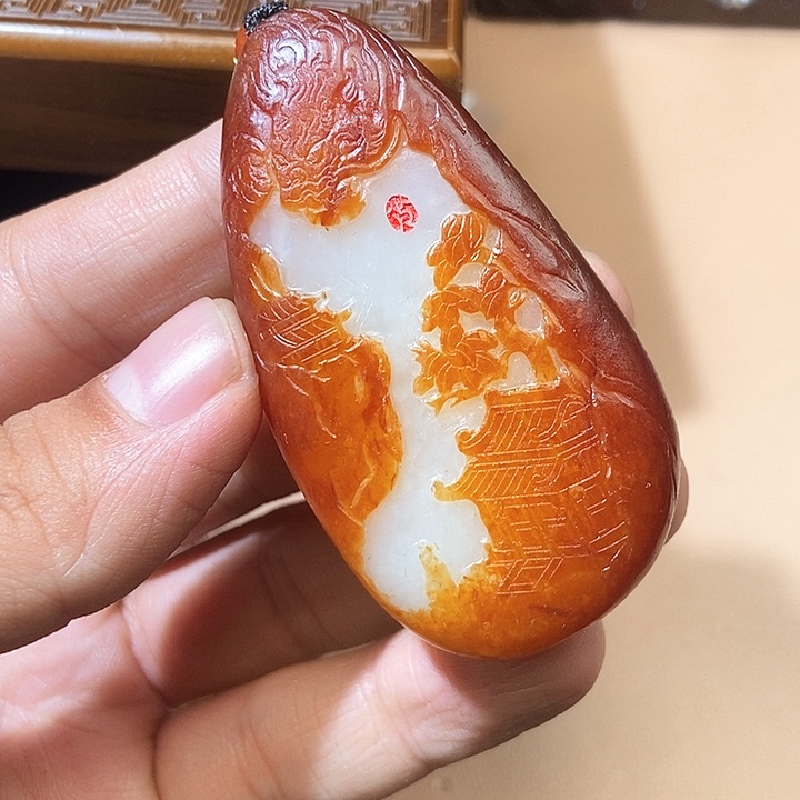 和田玉颈饰未镶嵌HX