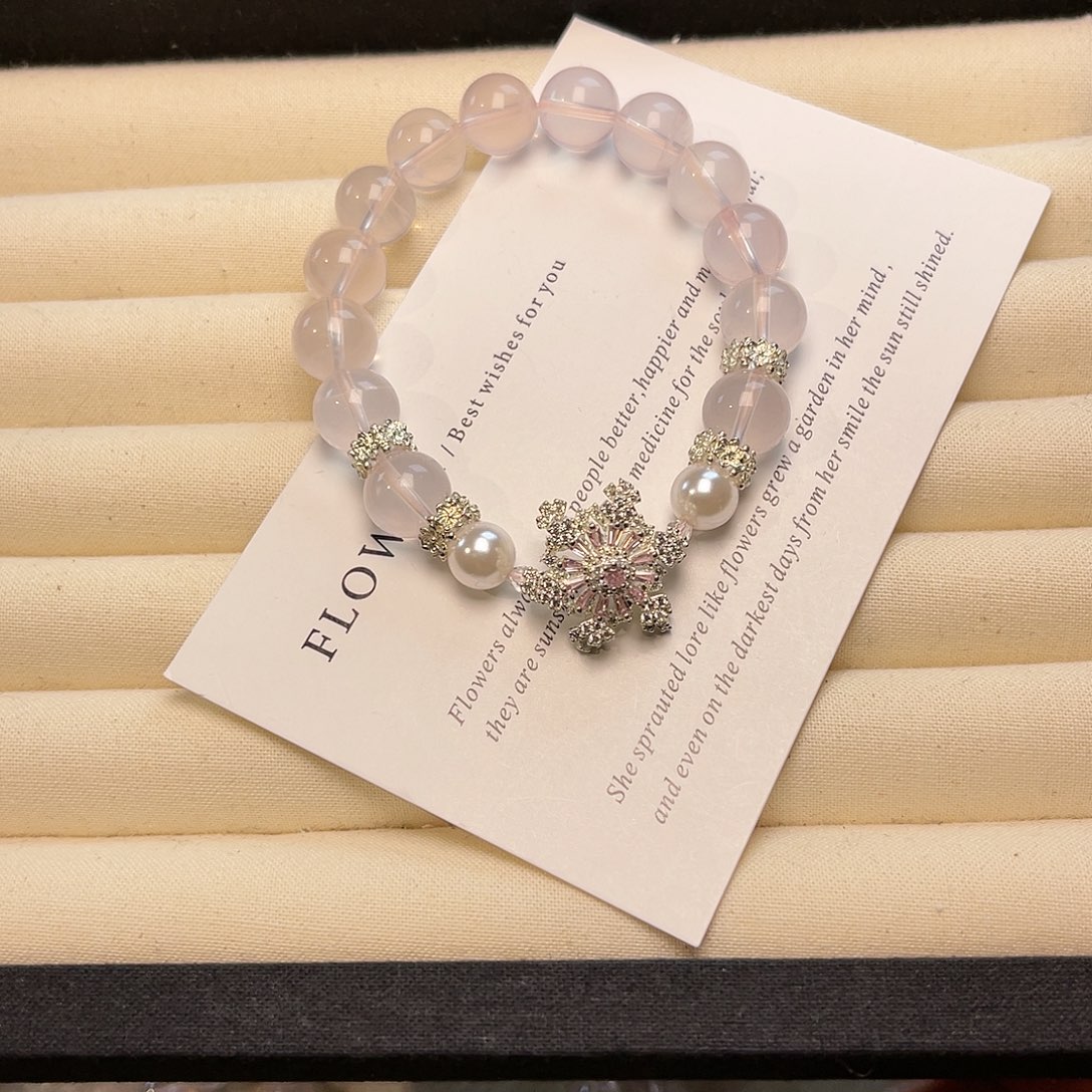 手绳水晶未镶嵌雪舞