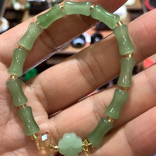 东陵石合金手链东陵玉合金精品手串