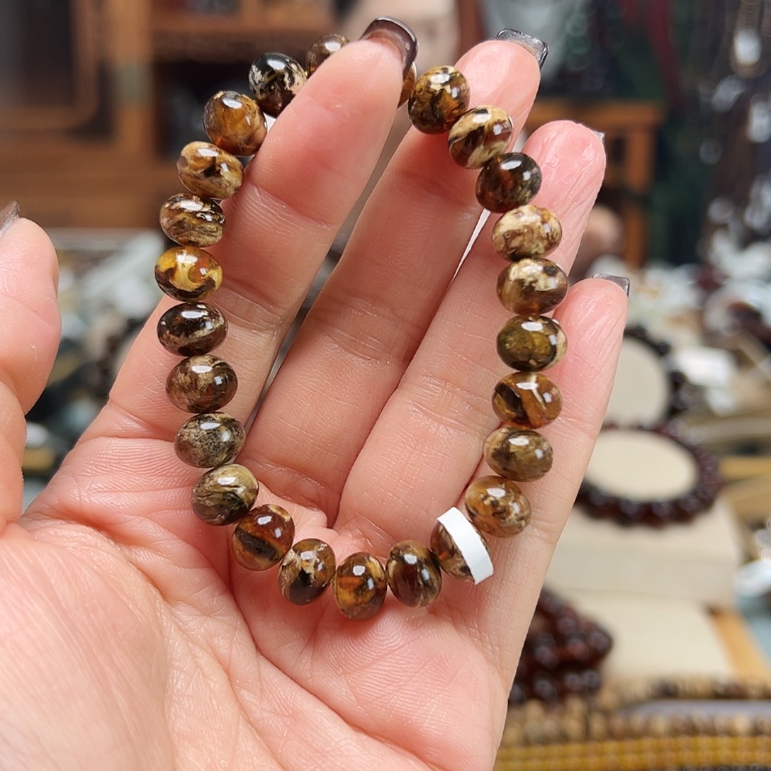 琥珀未镶嵌裸石抚顺琥珀九20291-1