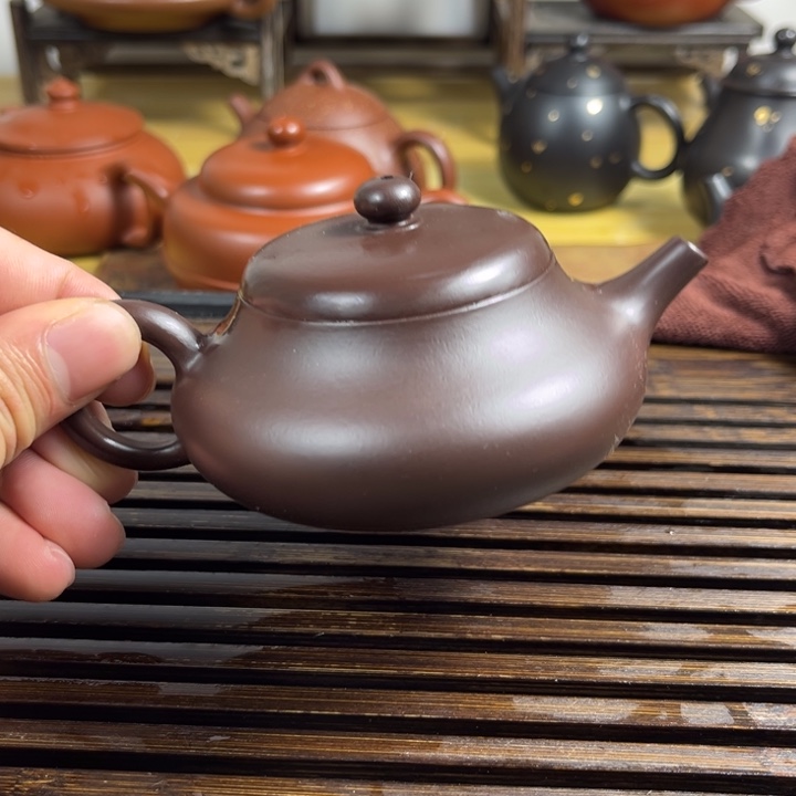 原矿紫砂半手工制作