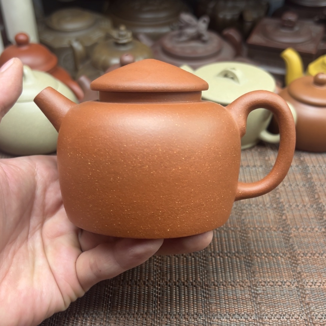 茶壶紫砂宜兴原矿紫砂壶300毫升容量
