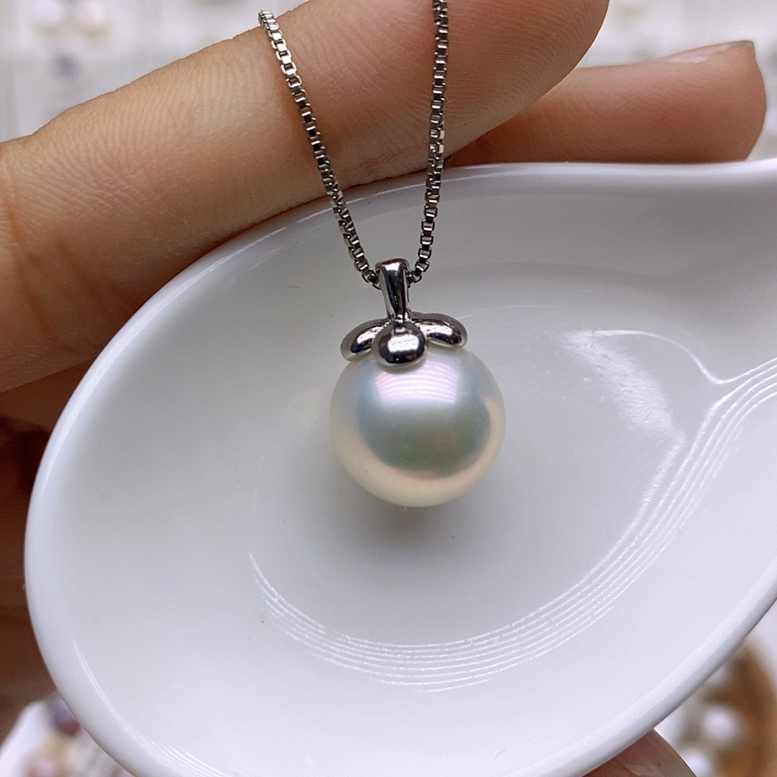 淡水珍珠未镶嵌吊坠(赠链)