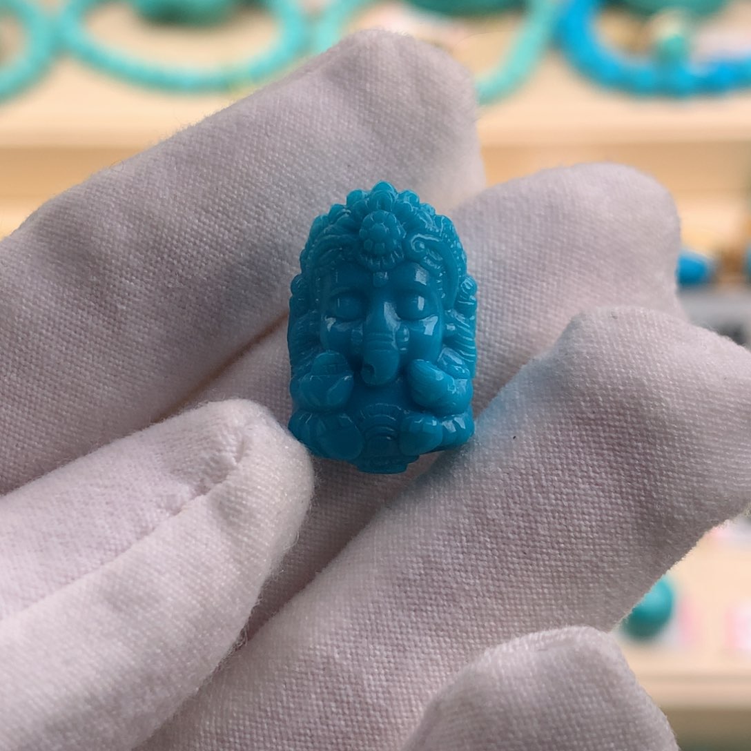 绿松石珠宝奇石未镶嵌